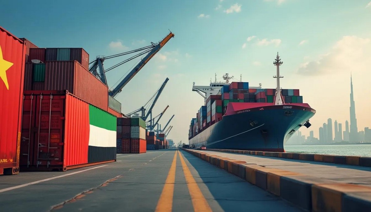 Transporting Cargo and Containers from China to UAE 