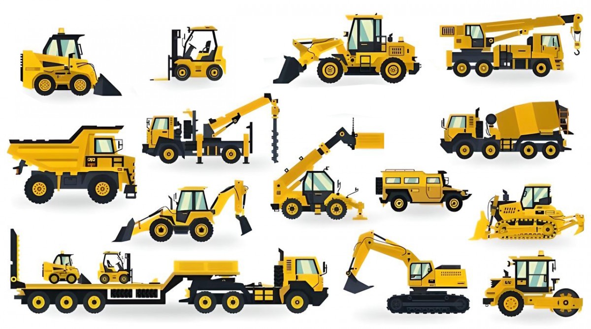 Introduction to 30 Types of Specialized Construction, Road-Building, and Mining Machinery